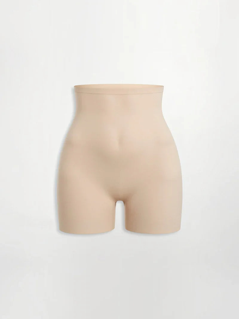 High-Waisted Mid-Thigh Shorts