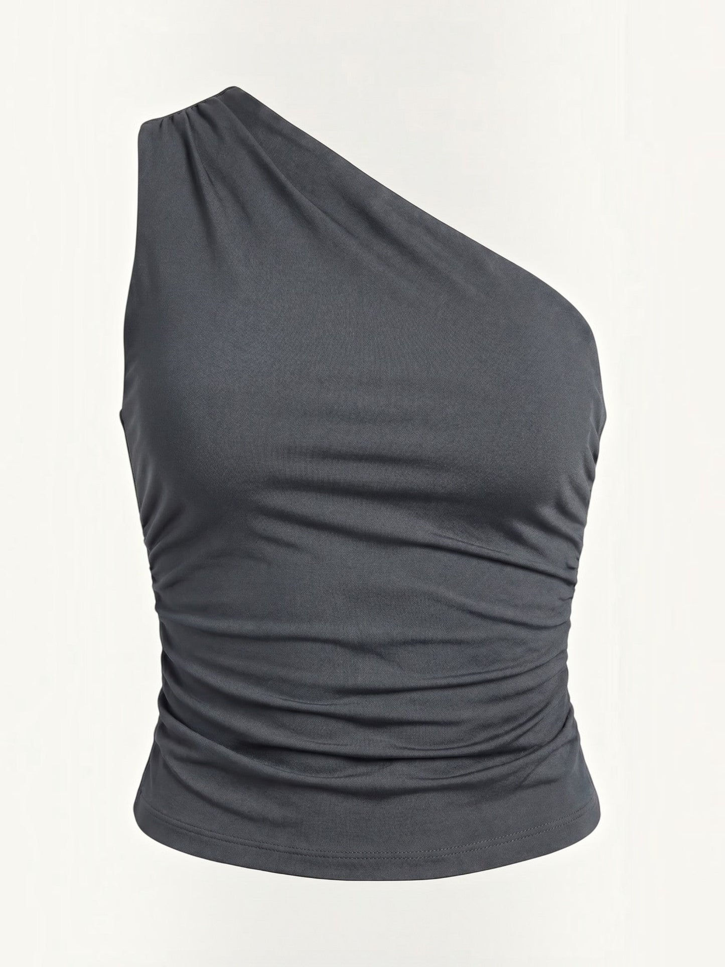 Briony Sleeveless One-Shoulder Top