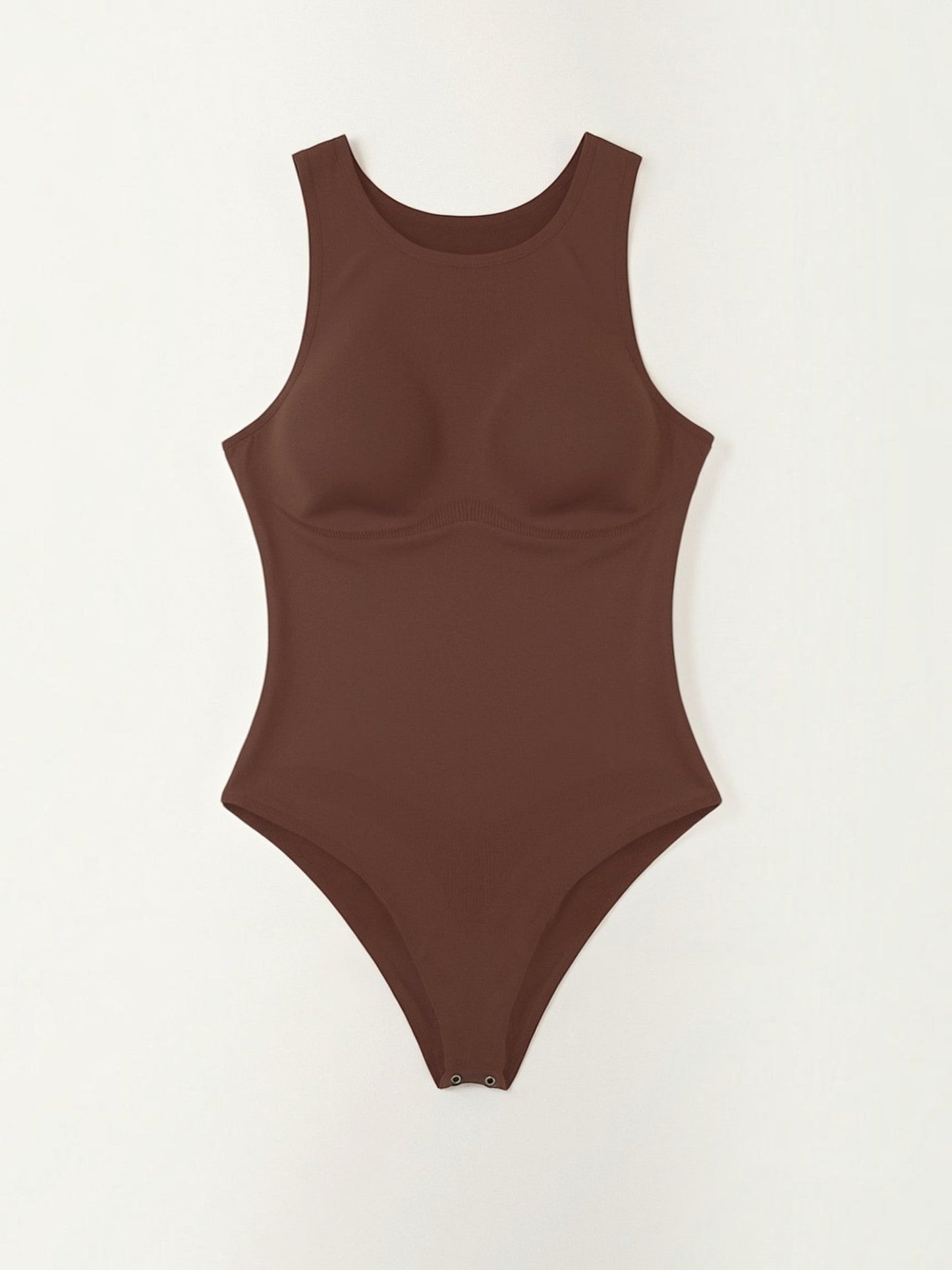 Crew Neck Thong Bodysuit