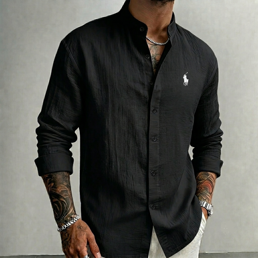 The Mandarin-collar Shirt