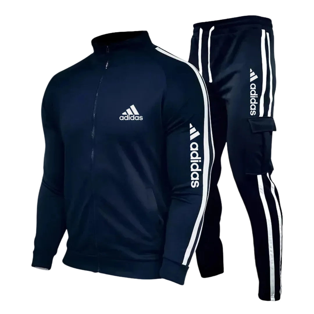 Completo sportivo casual con chiusura a zip || PREZZO DI LIQUIDAZIONE