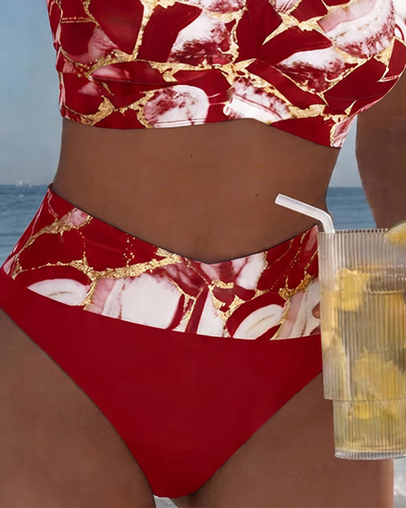 Bikini con Spalline Design Cut-Out