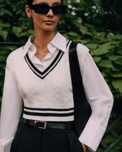 Dames Luxe Gebreid Vest