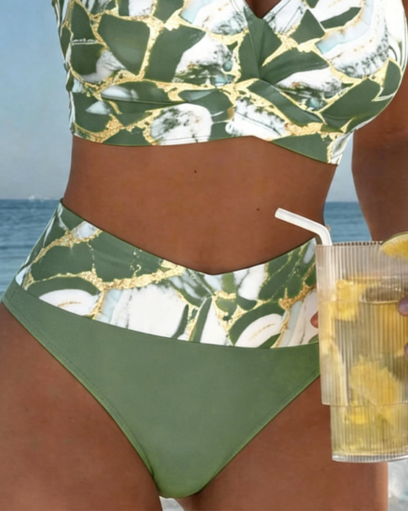Bikini con Spalline Design Cut-Out