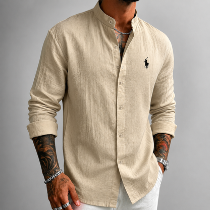 The Mandarin-collar Shirt