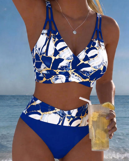 Bikini con Spalline Design Cut-Out
