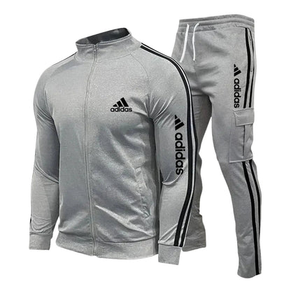 Completo sportivo casual con chiusura a zip || PREZZO DI LIQUIDAZIONE