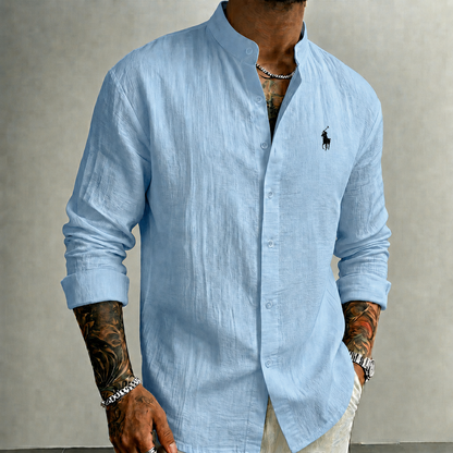 The Mandarin-collar Shirt