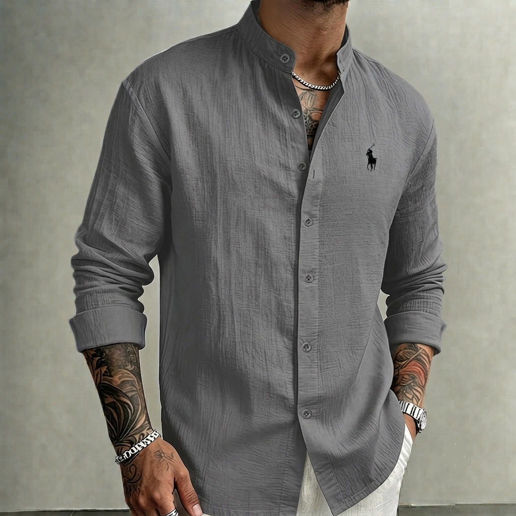 The Mandarin-collar Shirt