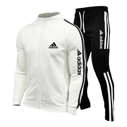 Completo sportivo casual con chiusura a zip || PREZZO DI LIQUIDAZIONE