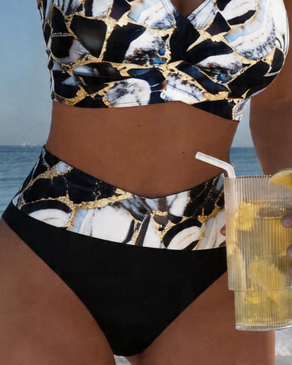 Bikini con Spalline Design Cut-Out