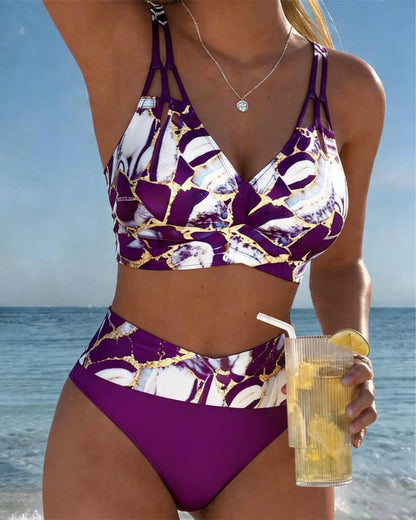 Bikini con Spalline Design Cut-Out