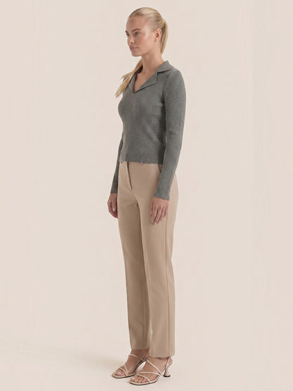 Ribbed Knit Top