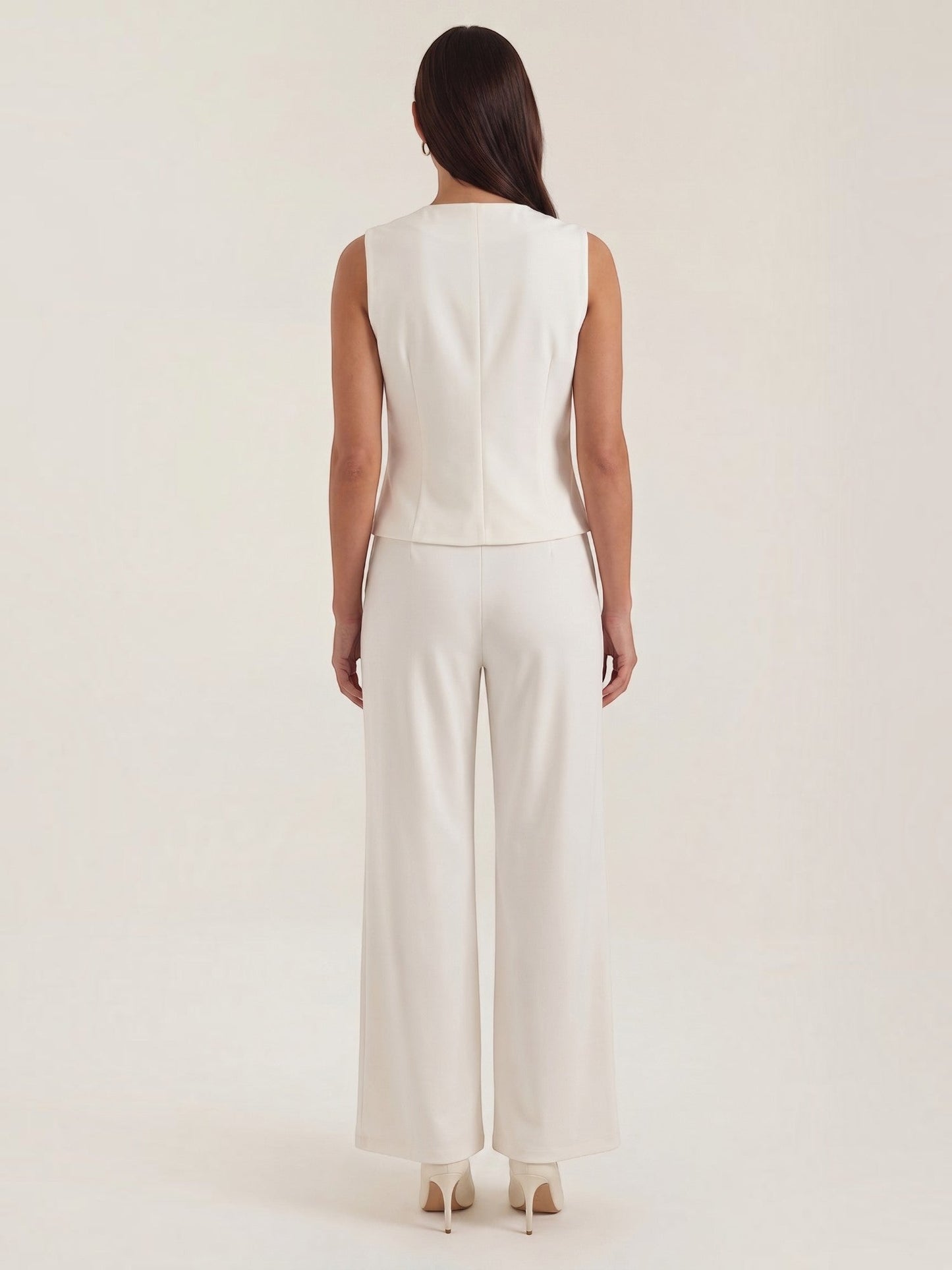 Anita Two-Piece Set with Tailored Vest and Trousers