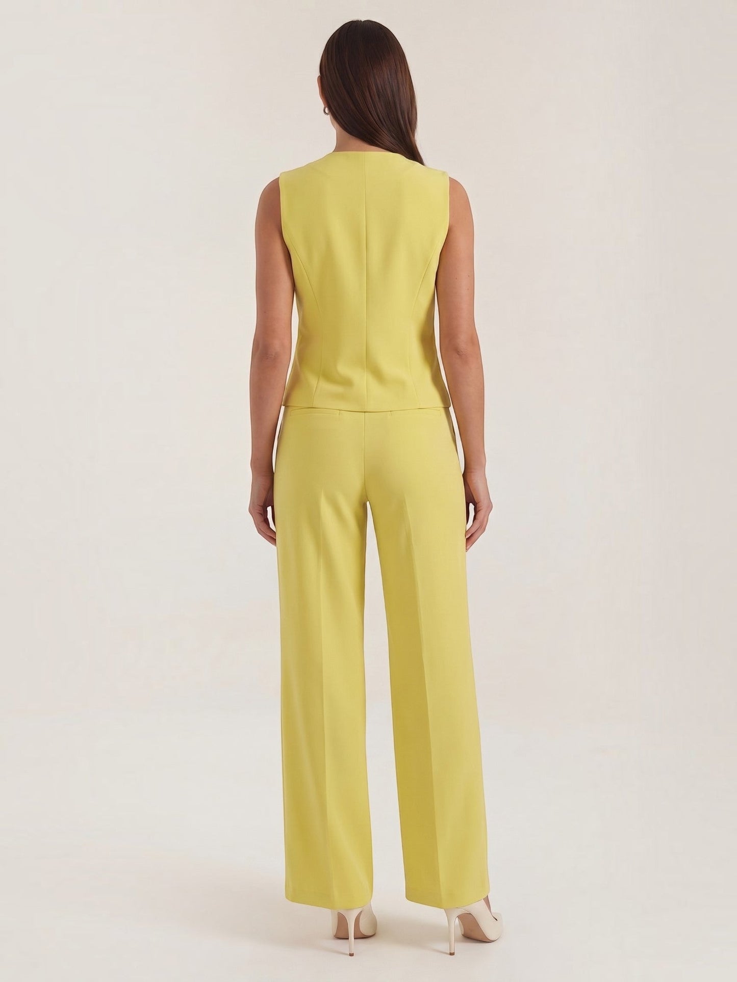 Anita Two-Piece Set with Tailored Vest and Trousers