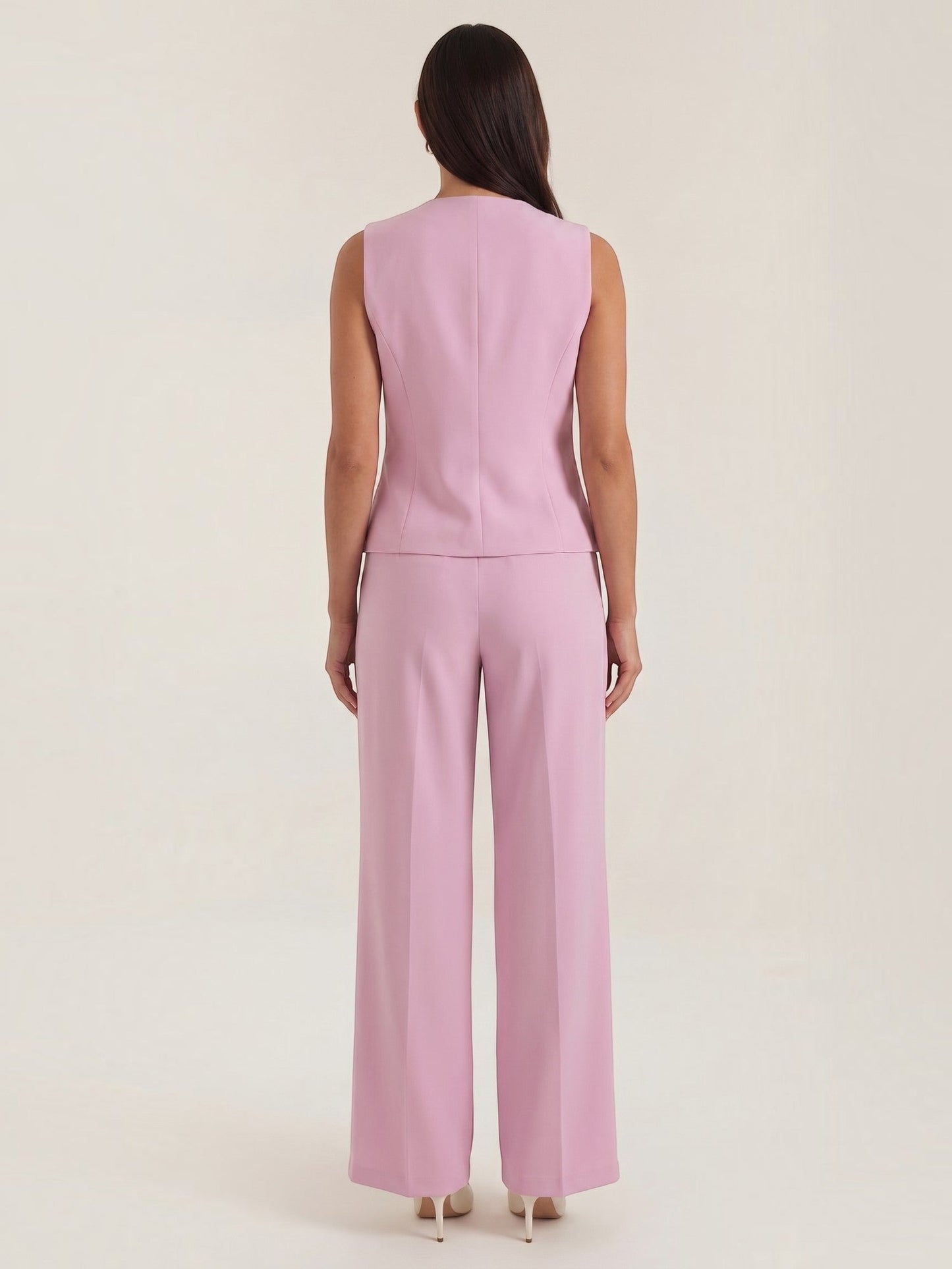 Anita Two-Piece Set with Tailored Vest and Trousers