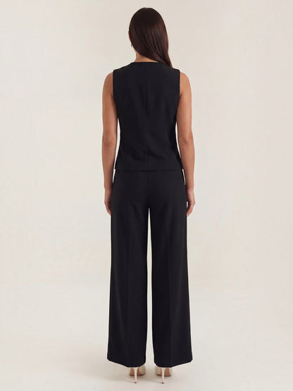 Anita Two-Piece Set with Tailored Vest and Trousers