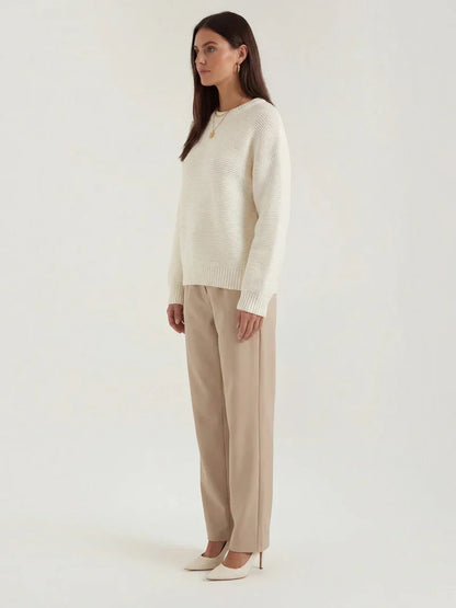 Ribbed Knit Sweater