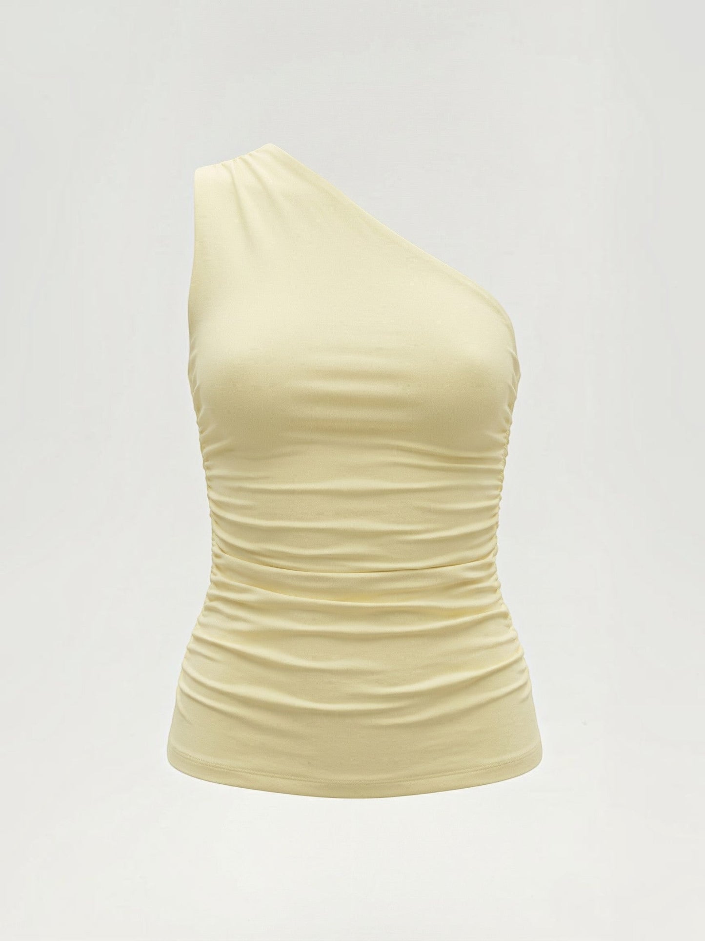 Briony Sleeveless One-Shoulder Top