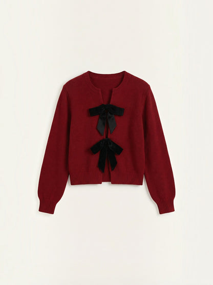 Cynthia Bow-Tie Cardigan