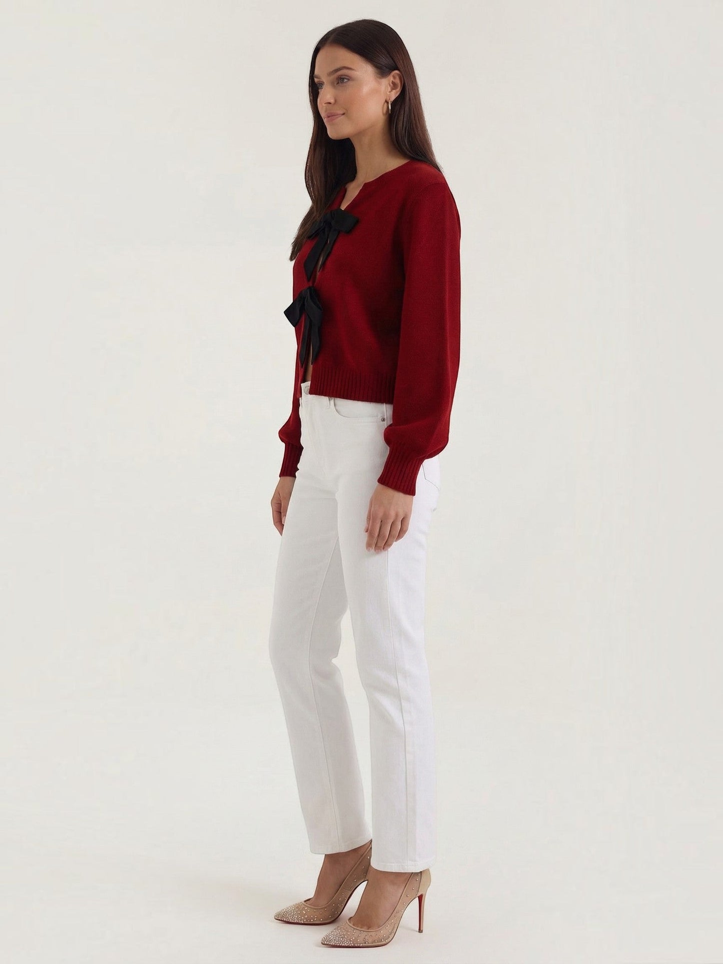 Cynthia Bow-Tie Cardigan