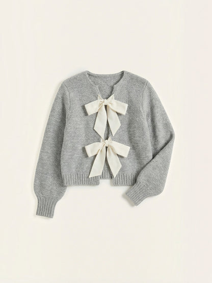 Cynthia Bow-Tie Cardigan