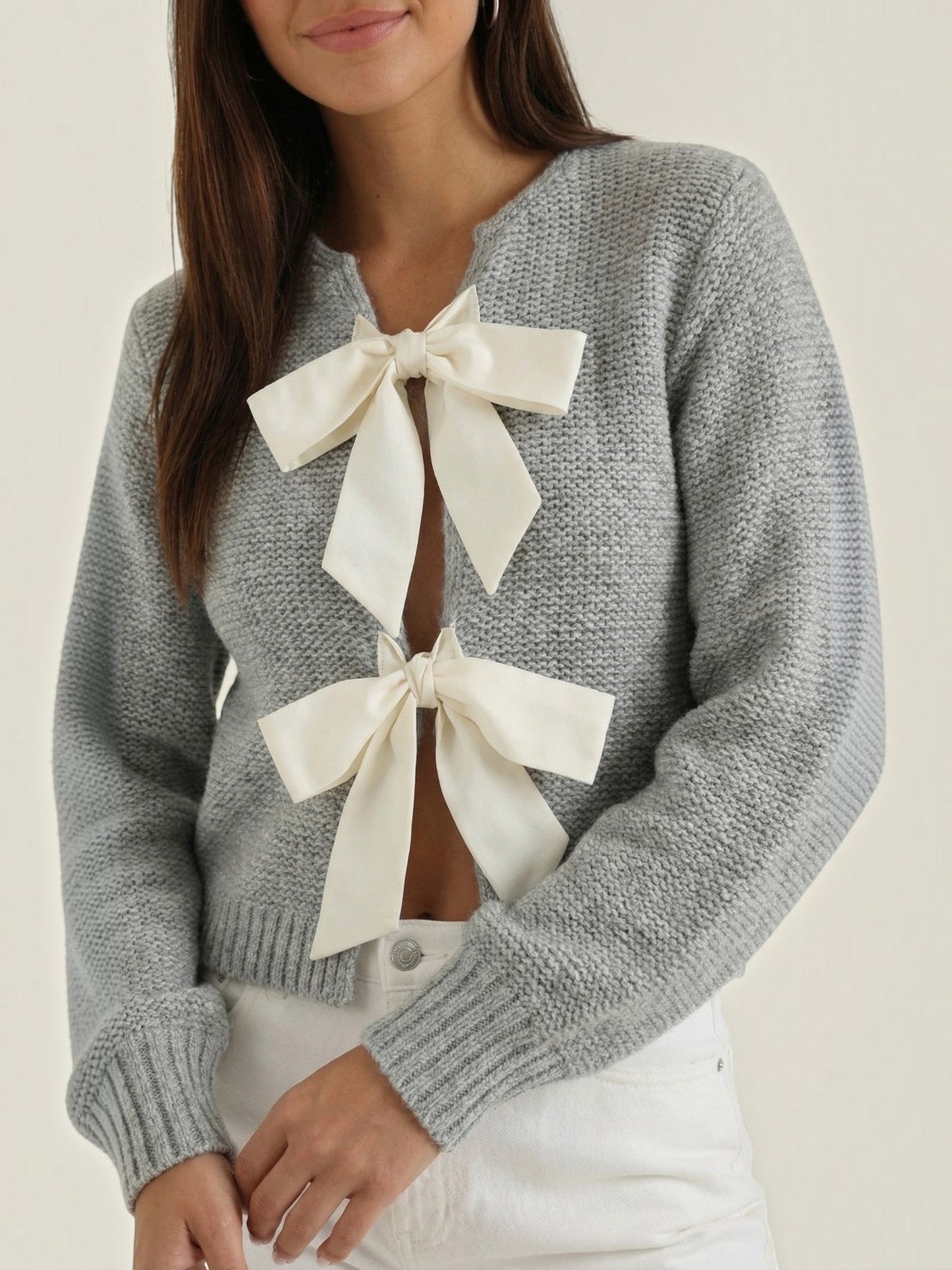 Cynthia Bow-Tie Cardigan