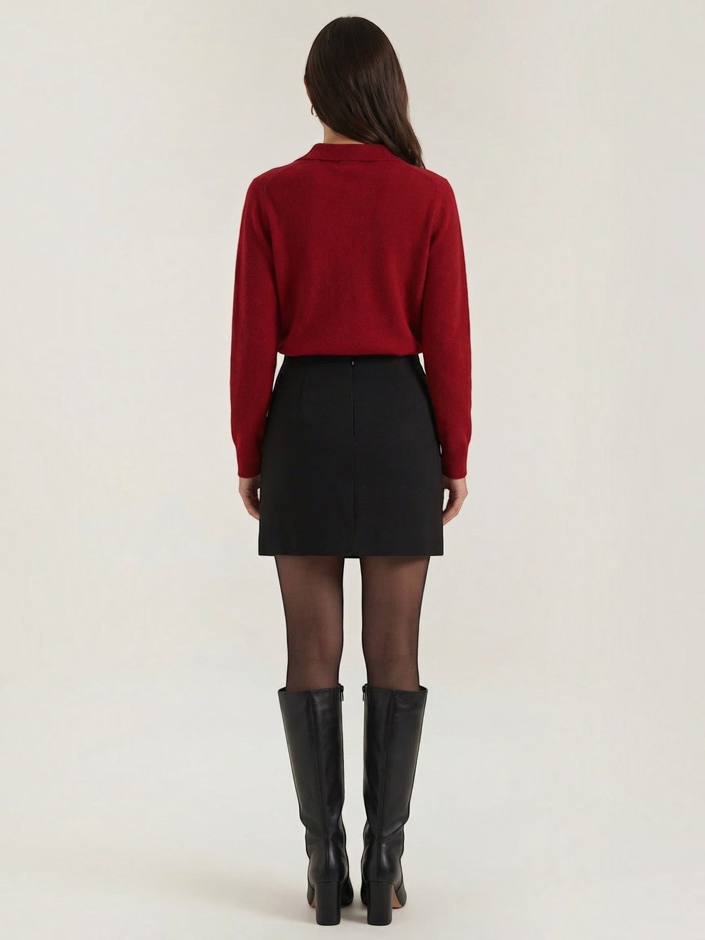 Gladys Knit Polo Top