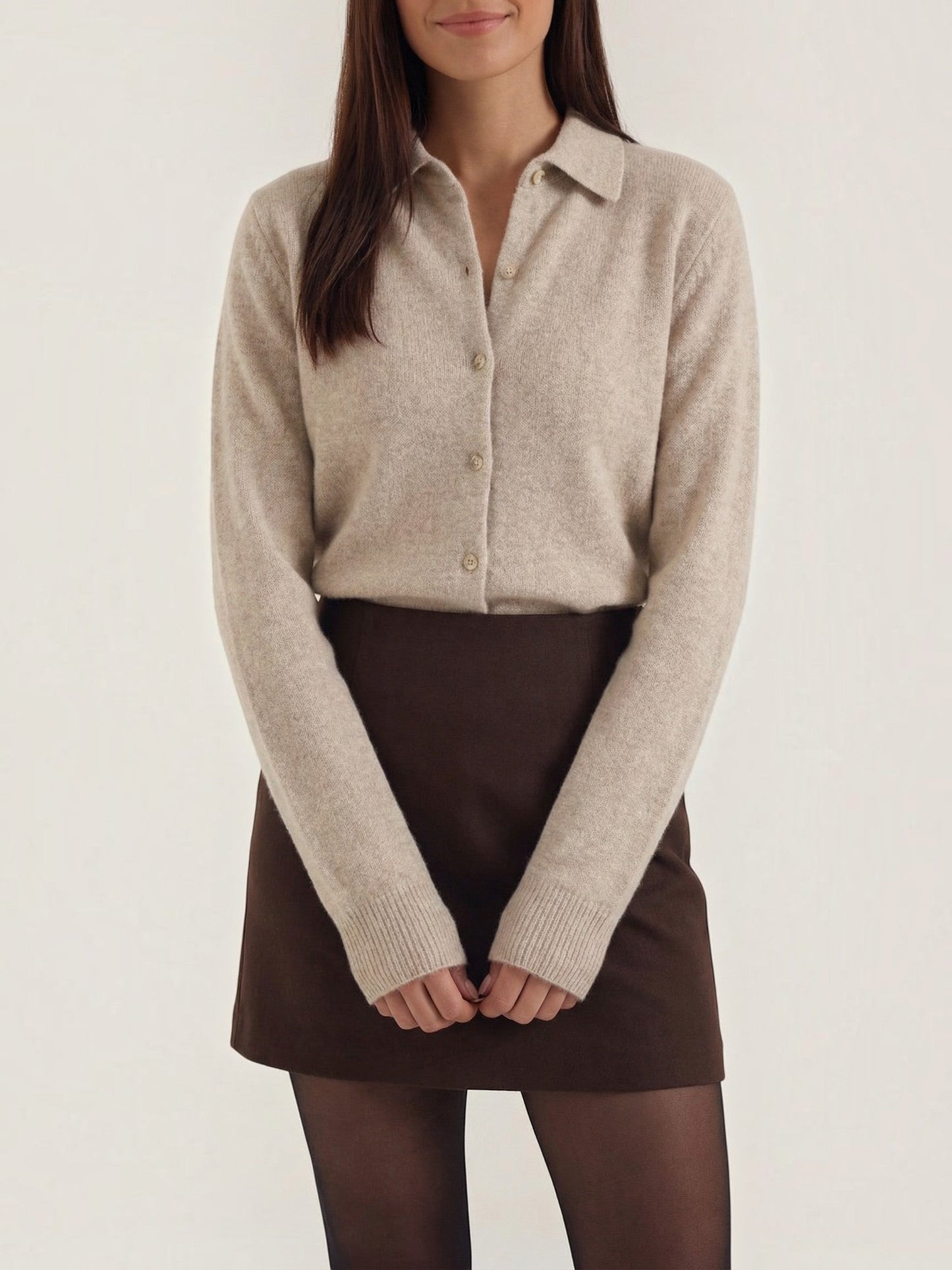 Gladys Knit Polo Top