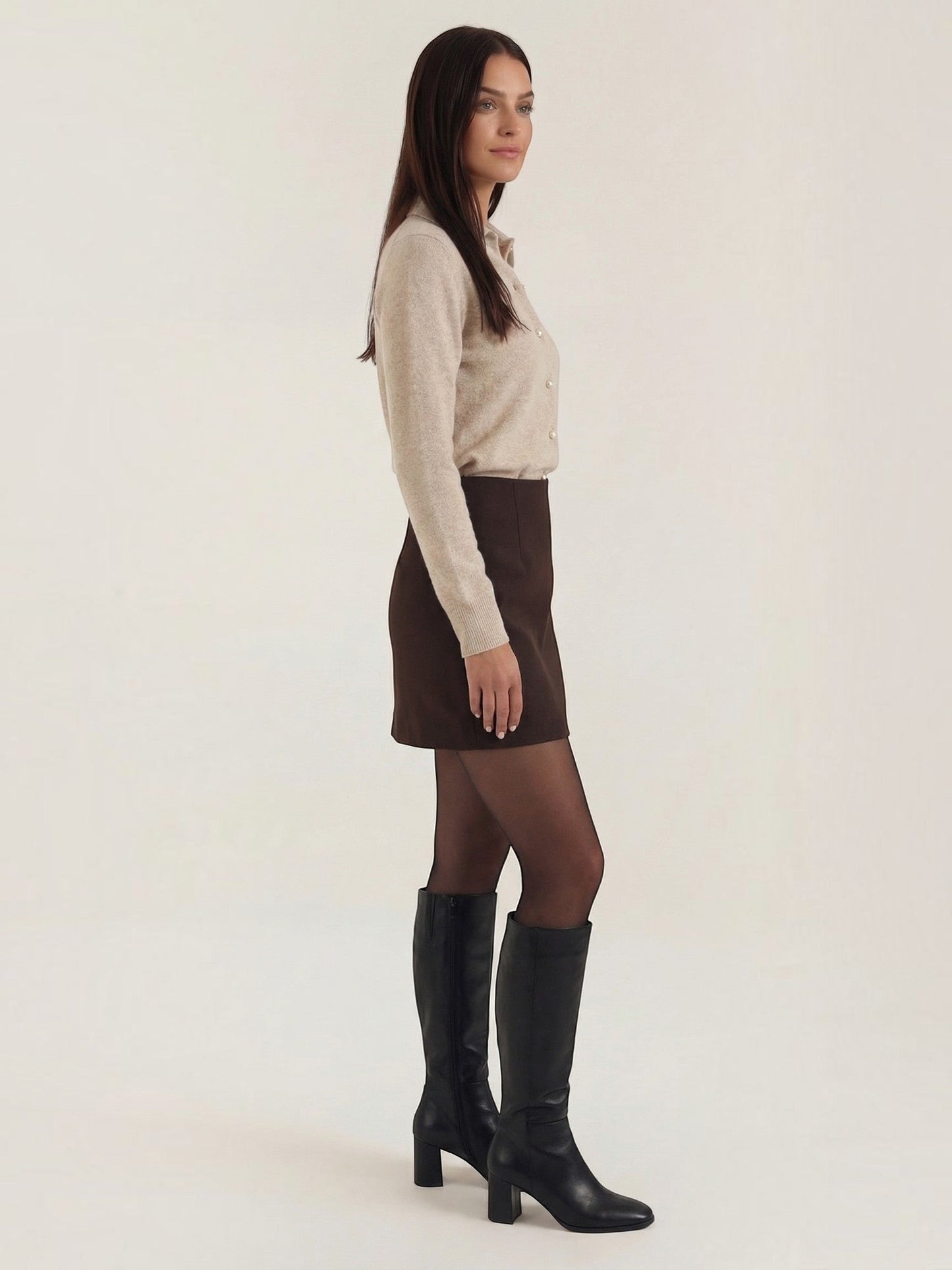 Gladys Knit Polo Top