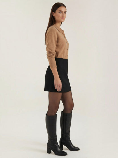 Gladys Knit Polo Top