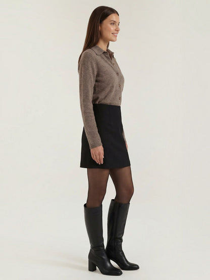 Gladys Knit Polo Top