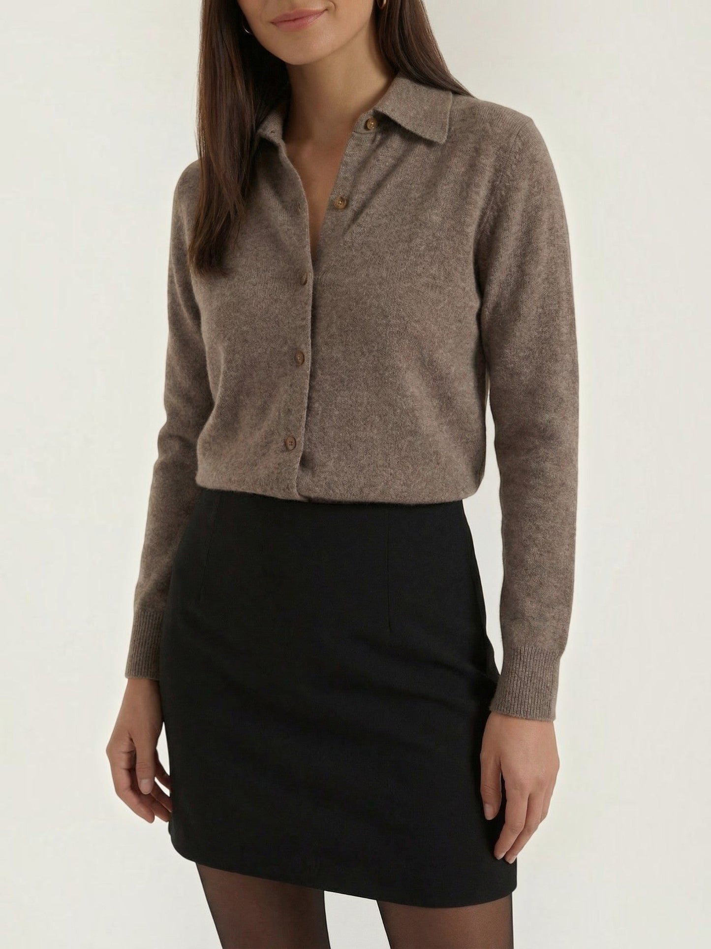 Gladys Knit Polo Top