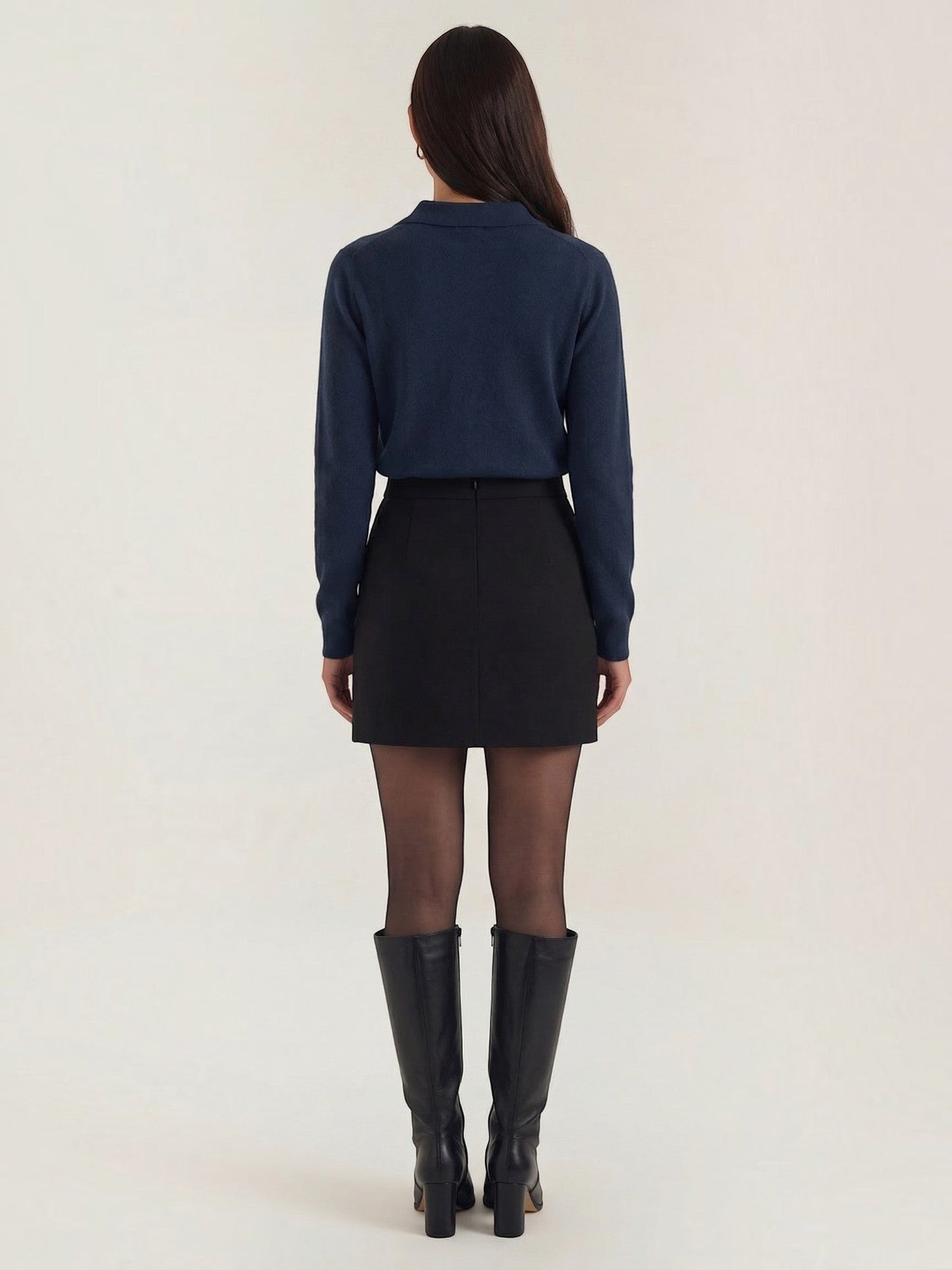 Gladys Knit Polo Top