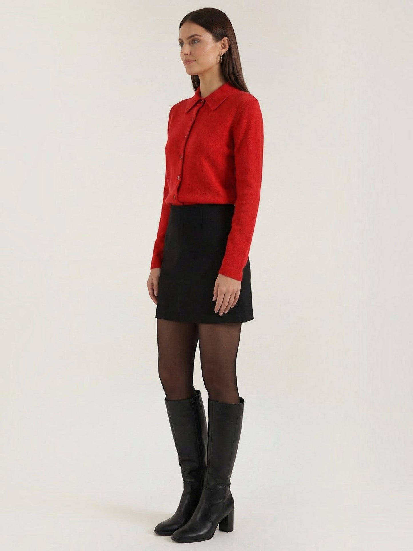 Gladys Knit Polo Top