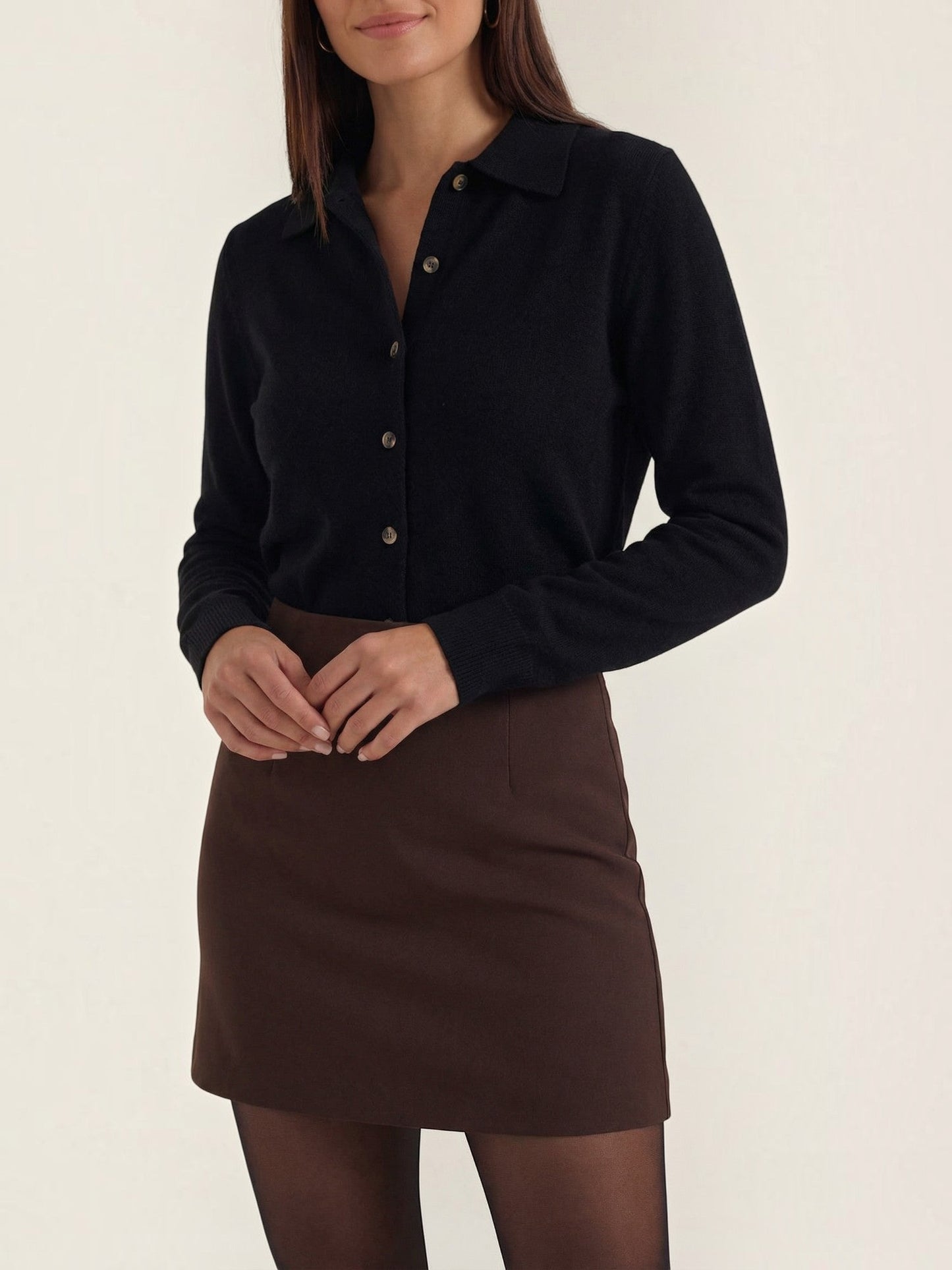 Gladys Knit Polo Top