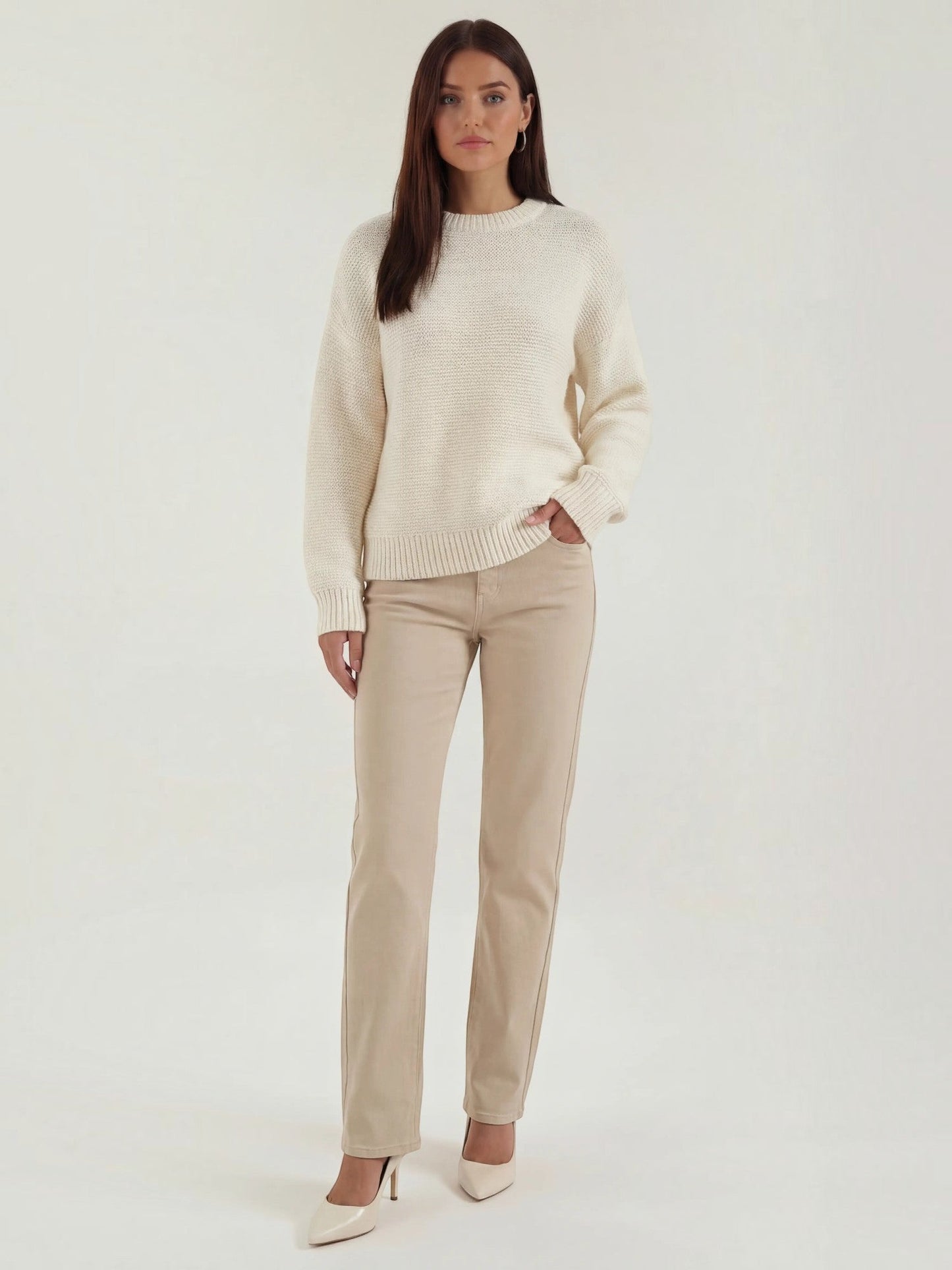 Ribbed Knit Sweater