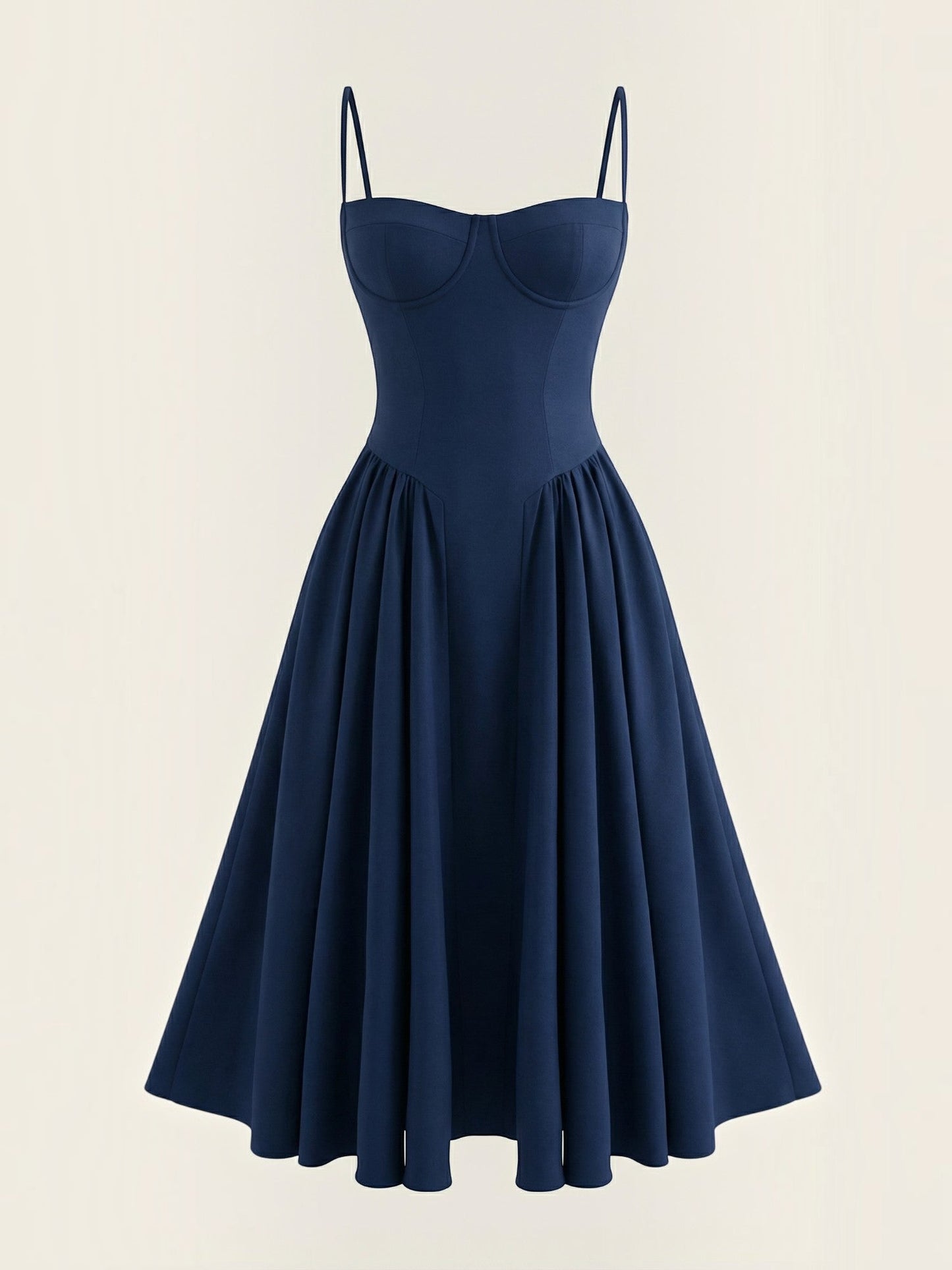 Odette Corset Midi Dress