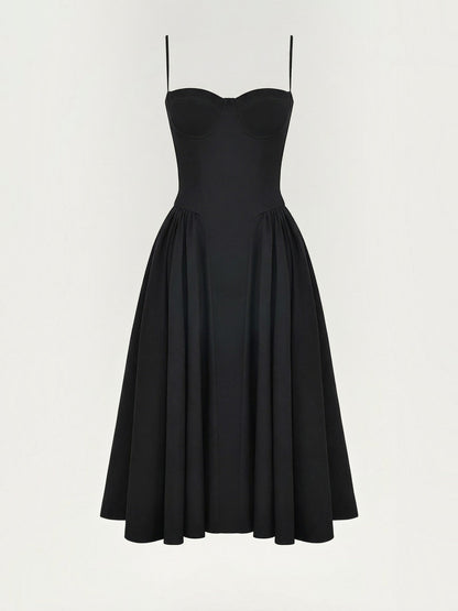 Odette Corset Midi Dress