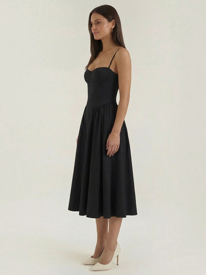 Odette Corset Midi Dress