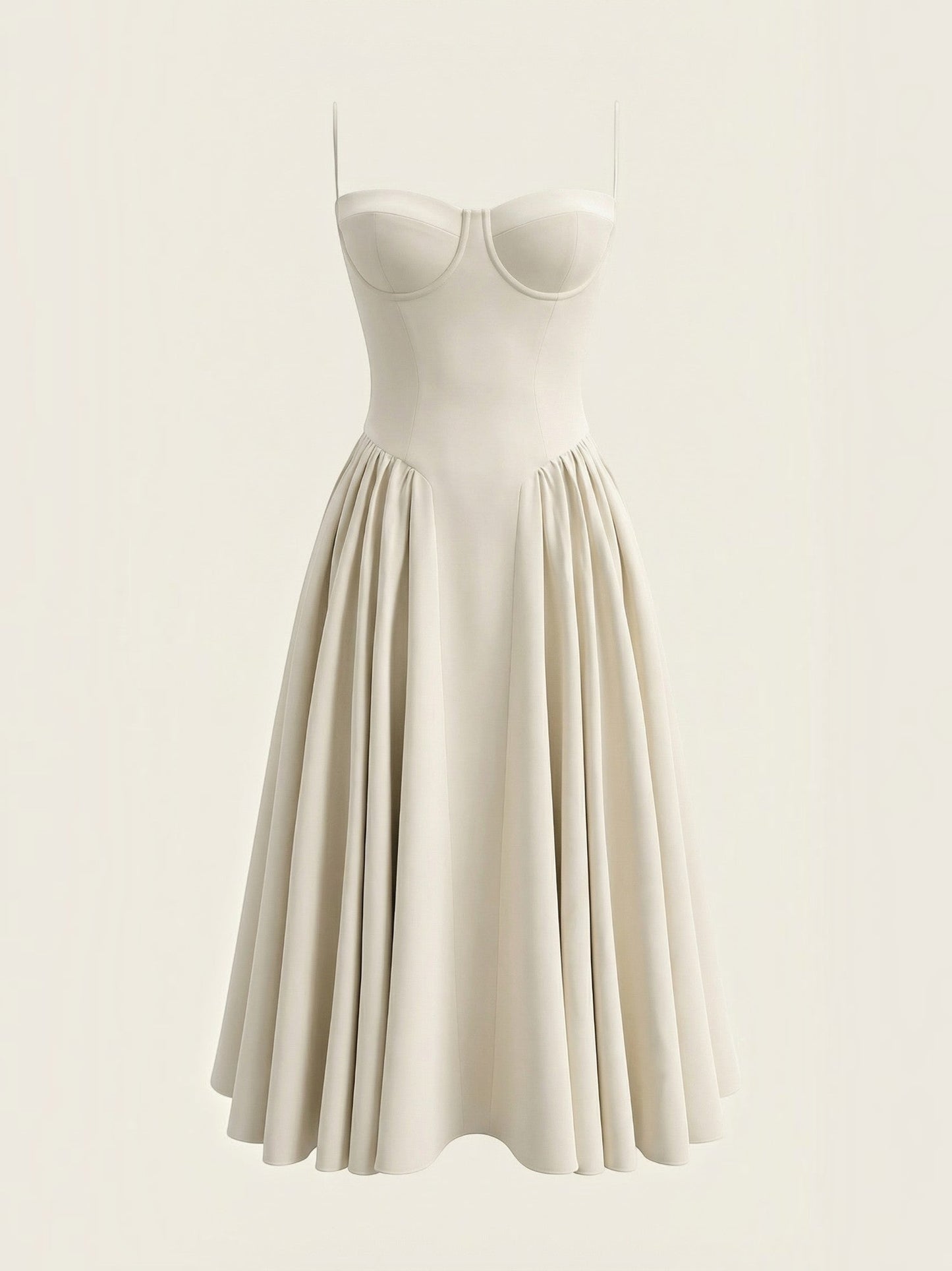 Odette Corset Midi Dress