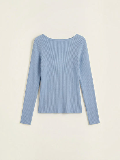 Ruth Ribbed Knit Top
