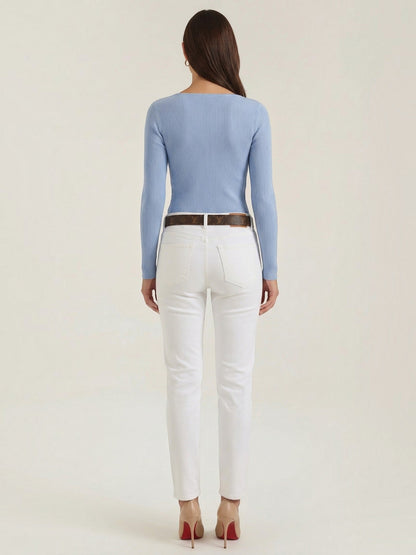 Ruth Ribbed Knit Top