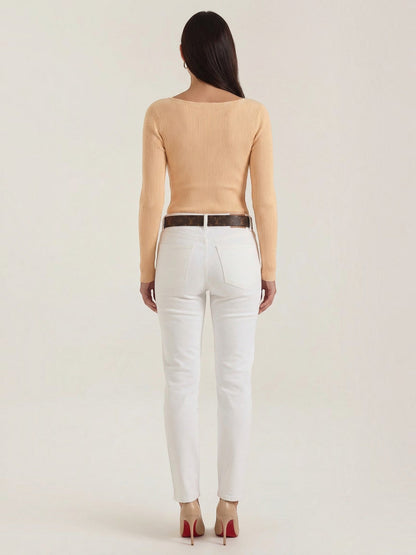 Ruth Ribbed Knit Top