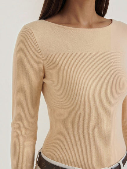 Ruth Ribbed Knit Top