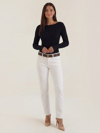 Ruth Ribbed Knit Top