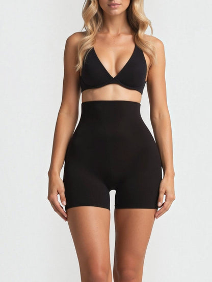 High-Waisted Mid-Thigh Shorts