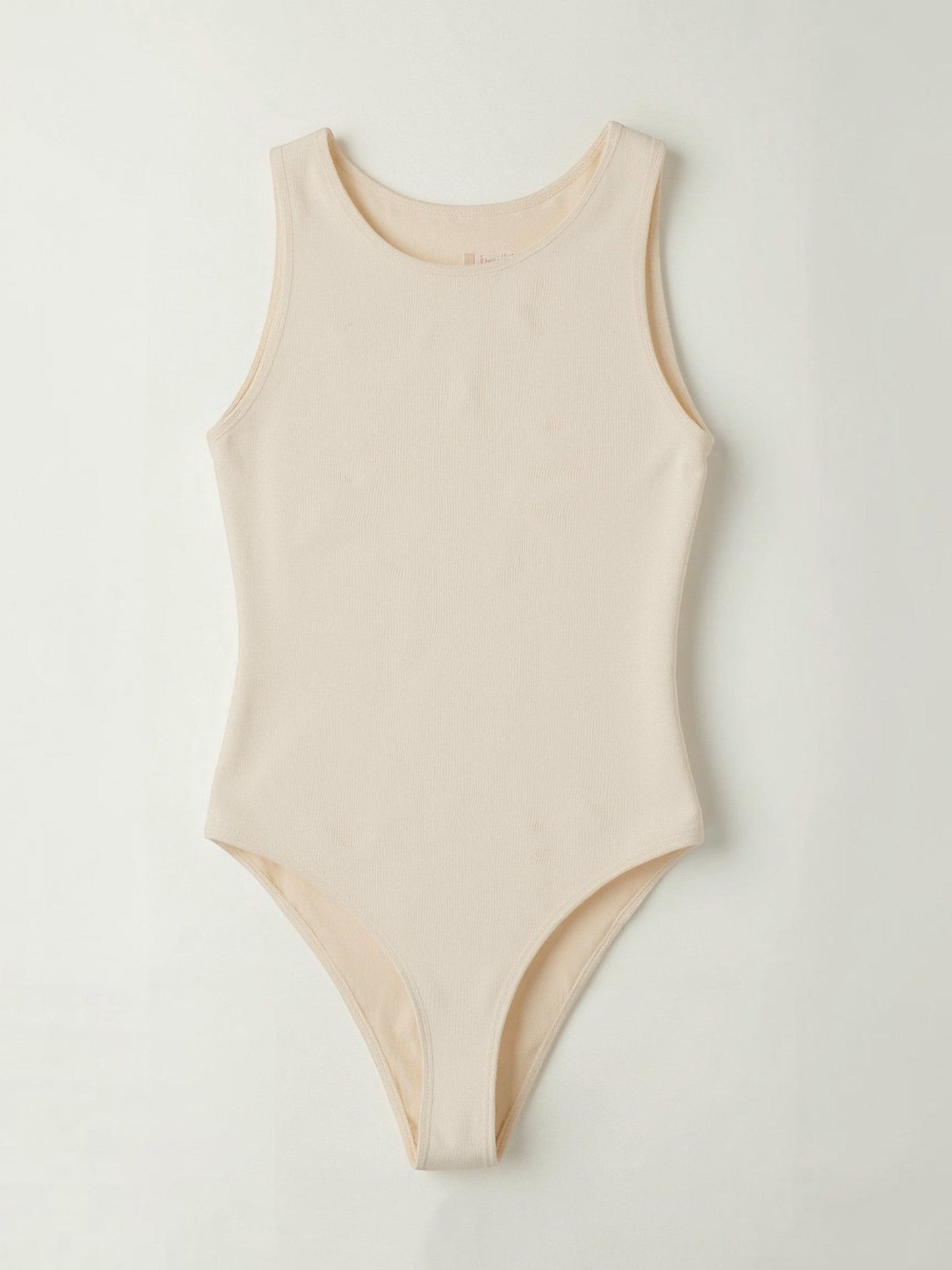 Crew Neck Thong Bodysuit