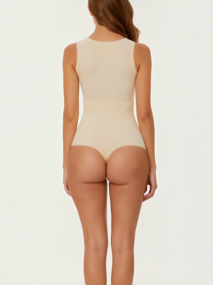 Crew Neck Thong Bodysuit