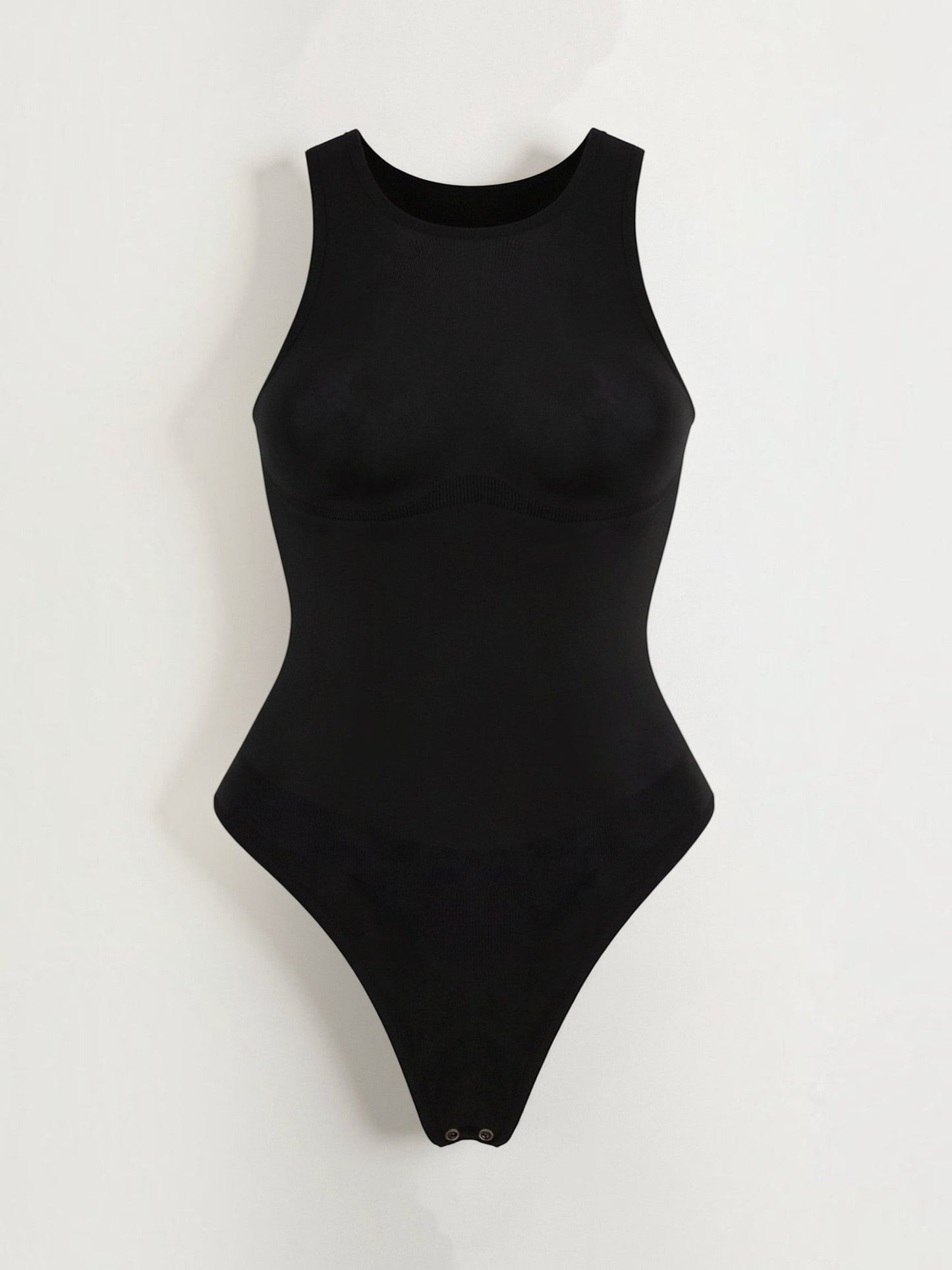 Crew Neck Thong Bodysuit